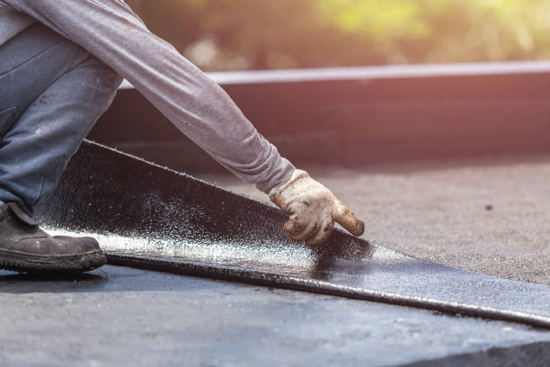 Professional Emergency Waterproofing technician working in Lakeville, NY
